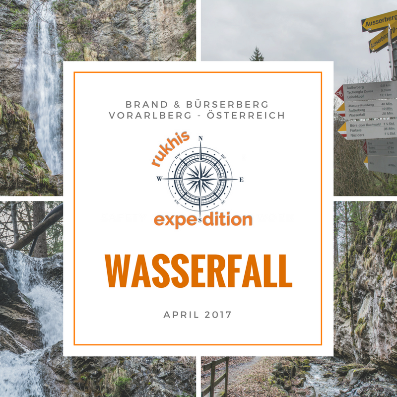 Rukhis Expedition in Österreich - April 2017 - Wasserfall
