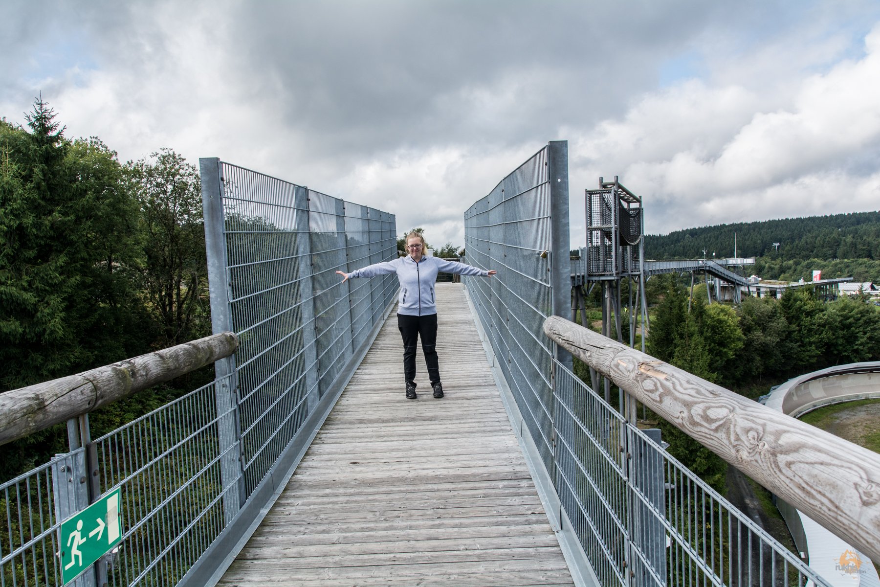 Landal Winterberg zum Erlebnisberg Kappe mit Panoramabrücke