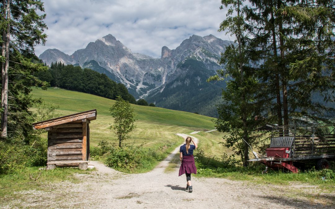 Kleiner Spaziergang bei Maria Alm (Österreich) | Auf Heidis Spuren